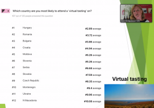 virtual tasting CEE