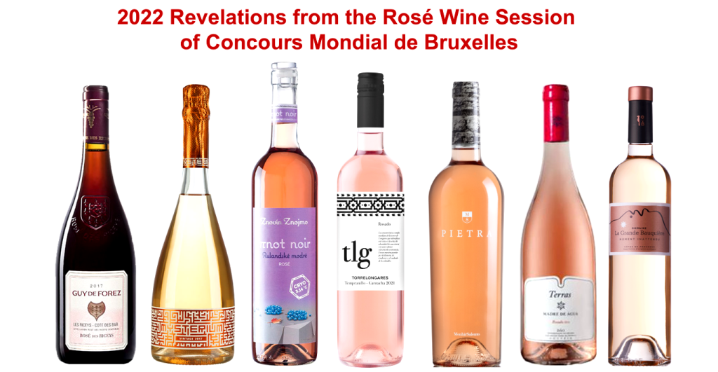 Rosé Wine Session of Concours Mondial de Bruxelles