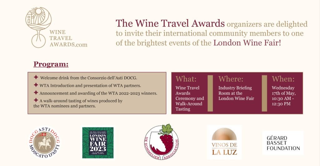 Wine Travel Awards 2022-2023