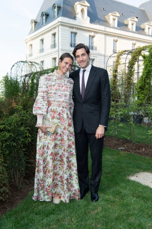 Prince Jean-Christophe Napoléon and Countess Olympia of Arco-Zinneberg