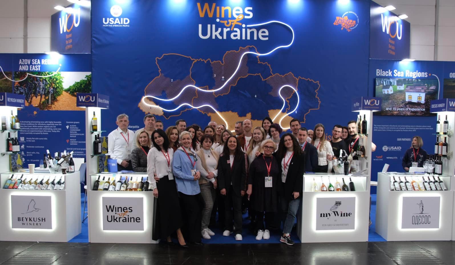 Wines of Ukraine Stand